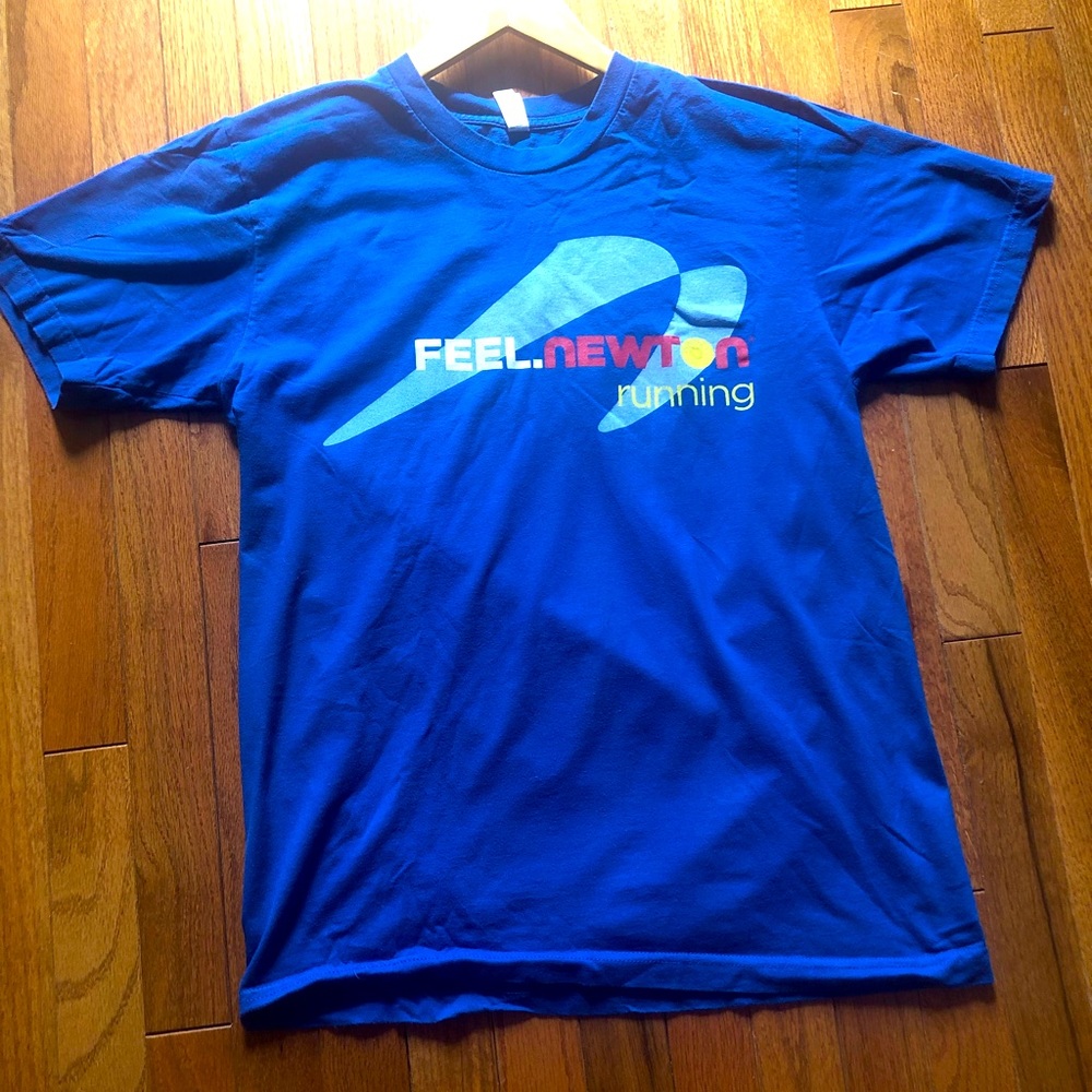 Newton Running Boston Marathon t-shirt, Men’s Medium